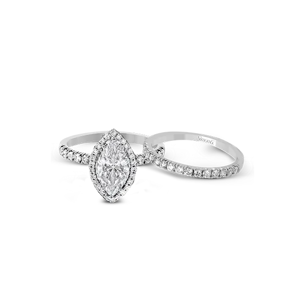 Platinum Wedding Set Image 2 Diamond Showcase Longview, WA