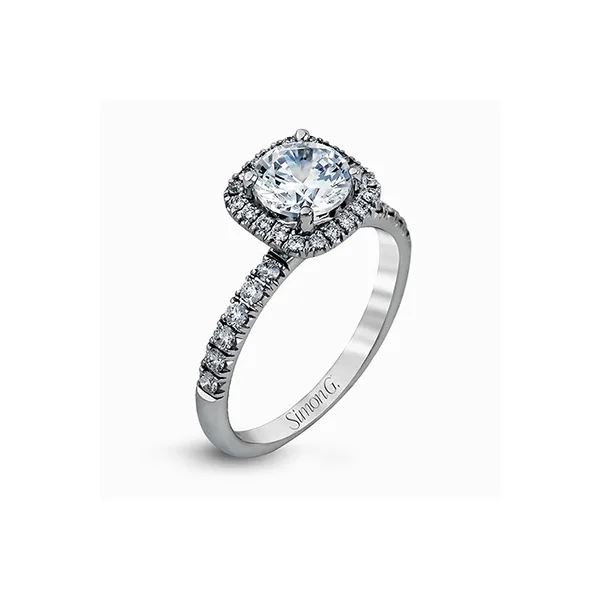 Platinum Semi-mount Engagement Ring Diamond Showcase Longview, WA