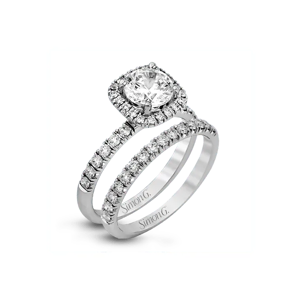Platinum Wedding Set Diamond Showcase Longview, WA