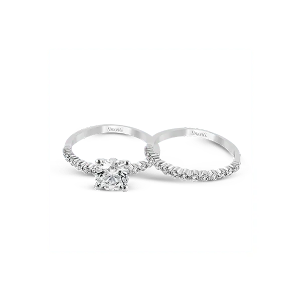 Platinum Wedding Set Image 2 Diamond Showcase Longview, WA