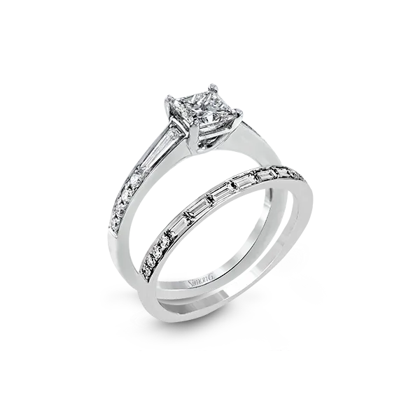 18k White Gold Wedding Set Diamond Showcase Longview, WA
