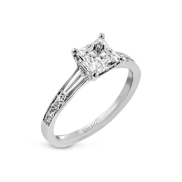 Platinum Semi-mount Engagement Ring Diamond Showcase Longview, WA