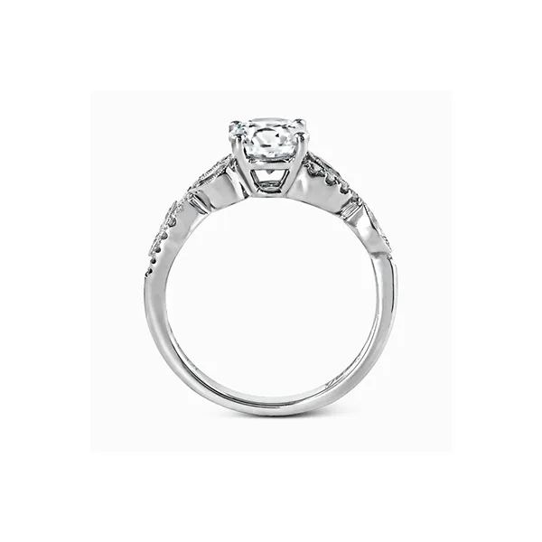 18k White Gold Wedding Set Image 3 Diamond Showcase Longview, WA
