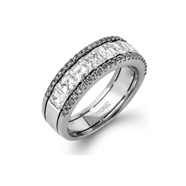 18k White Gold Anniversary Band Diamonds Direct St. Petersburg, FL
