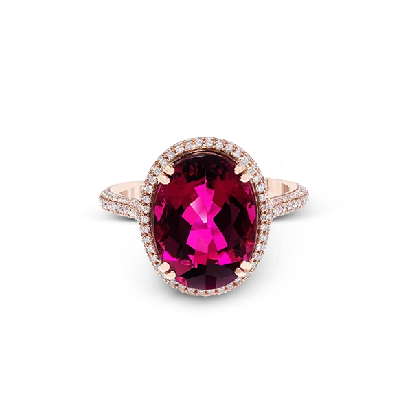 18k Rose Gold Gemstone Fashion Ring Image 2 Quenan's Fine Jewelers Georgetown, TX
