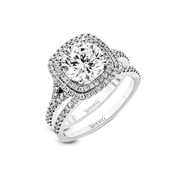 18k White Gold Wedding Set Quenan's Fine Jewelers Georgetown, TX