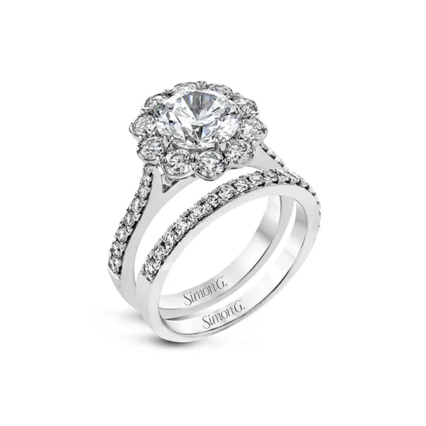 18k White Gold Wedding Set Diamond Showcase Longview, WA
