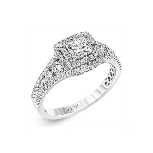 Platinum Semi-mount Engagement Ring Diamond Showcase Longview, WA