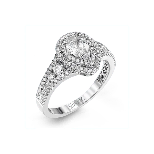 Platinum Semi-mount Engagement Ring Diamond Showcase Longview, WA