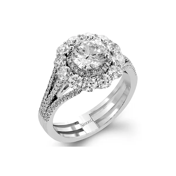 18k White Gold Semi-mount Engagement Ring Diamond Showcase Longview, WA