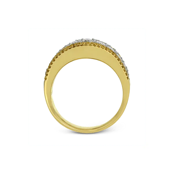 18k Two-tone Gold Diamond Fashion Ring Image 3 Diamond Showcase Longview, WA