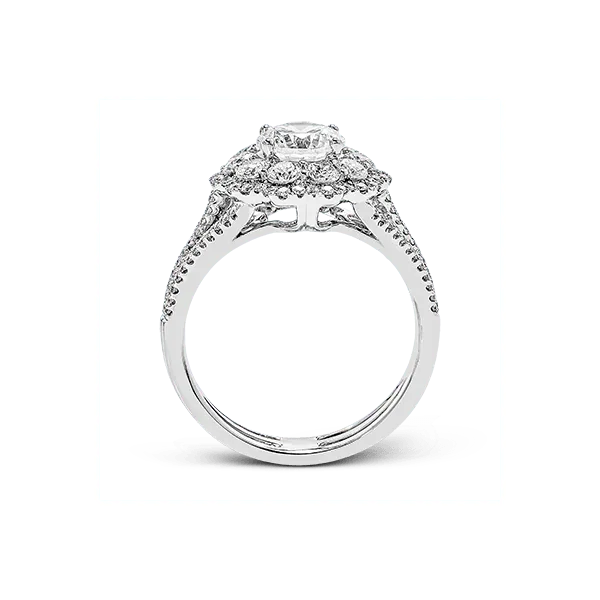 Platinum Semi-mount Engagement Ring Image 3 James & Williams Jewelers Berwyn, IL
