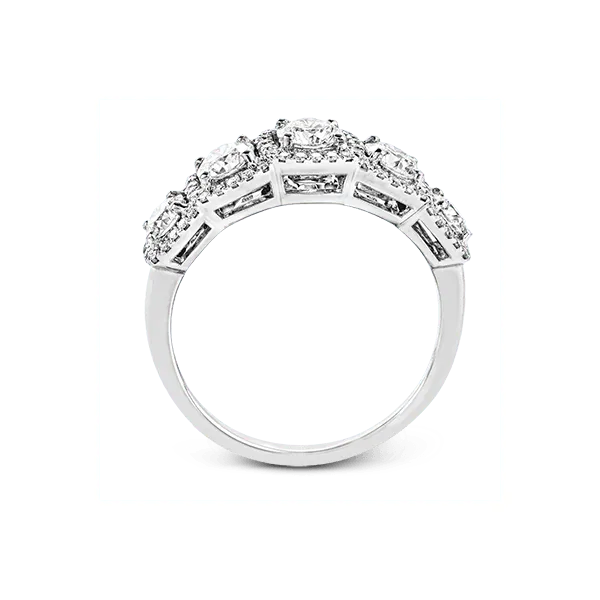 18k White Gold Anniversary Band Image 3 Diamond Showcase Longview, WA