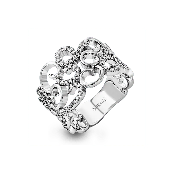 18k White Gold Diamond Fashion Ring Diamond Showcase Longview, WA