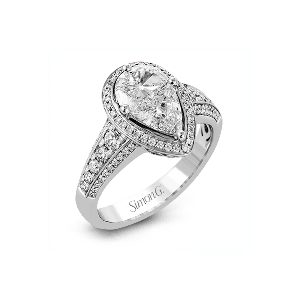 18k White Gold Semi-mount Engagement Ring Diamond Showcase Longview, WA