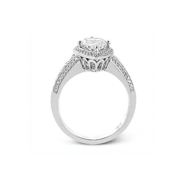 Platinum Semi-mount Engagement Ring Image 3 Diamonds Direct St. Petersburg, FL