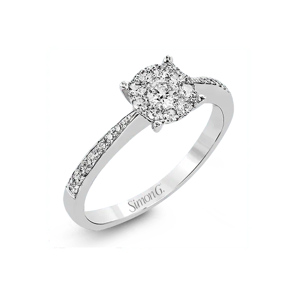 Platinum Semi-mount Engagement Ring James & Williams Jewelers Berwyn, IL