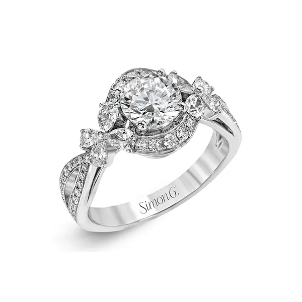 Platinum Semi-mount Engagement Ring Diamond Showcase Longview, WA