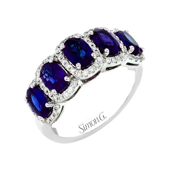 18k White Gold Gemstone Fashion Ring Diamond Showcase Longview, WA