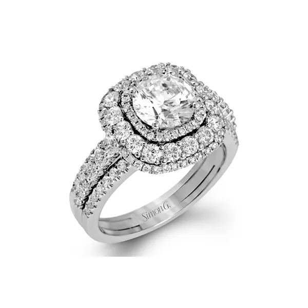 Platinum Semi-mount Engagement Ring Diamond Showcase Longview, WA