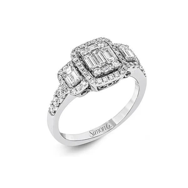18k White Gold Diamond Fashion Ring Diamonds Direct St. Petersburg, FL