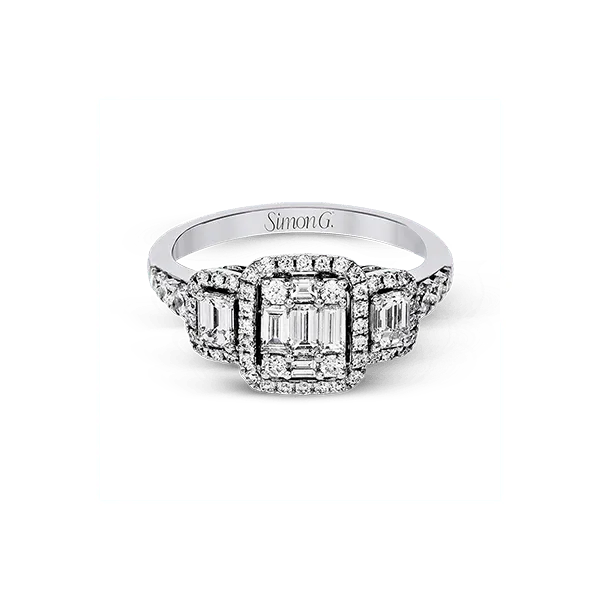 18k White Gold Diamond Fashion Ring Image 2 Diamond Showcase Longview, WA