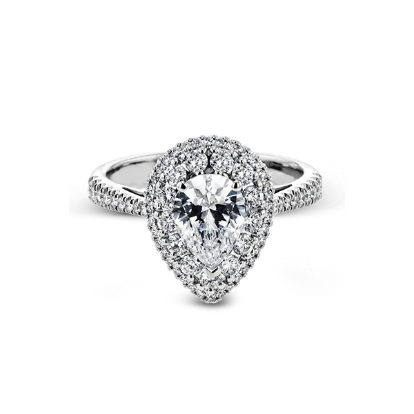 Platinum Semi-mount Engagement Ring Image 3 Diamond Showcase Longview, WA