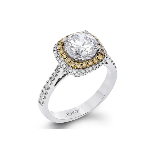Platinum Semi-mount Engagement Ring Diamond Showcase Longview, WA