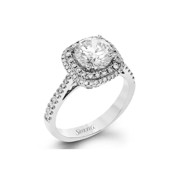 Platinum Semi-mount Engagement Ring Diamond Showcase Longview, WA
