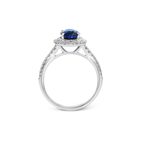 18k White Gold Gemstone Fashion Ring Image 3 Diamond Showcase Longview, WA