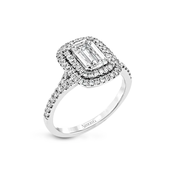 Platinum Semi-mount Engagement Ring Diamond Showcase Longview, WA