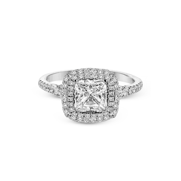 Platinum Semi-mount Engagement Ring James & Williams Jewelers Berwyn, IL