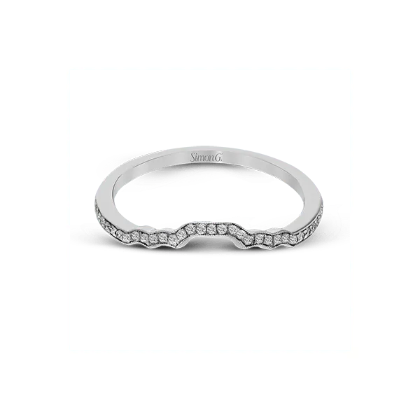 18k White Gold Ring Enhancer Image 2 Diamond Showcase Longview, WA