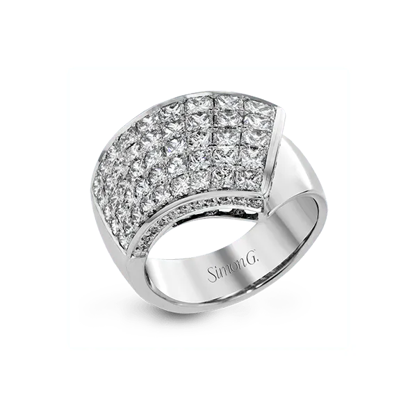 18k White Gold Diamond Fashion Ring Diamond Showcase Longview, WA