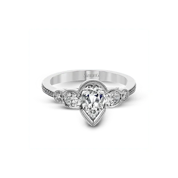 Platinum Semi-mount Engagement Ring Image 2 Diamond Showcase Longview, WA