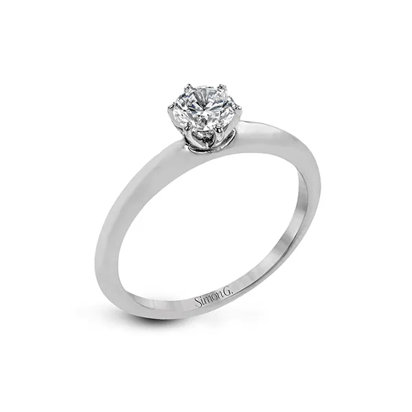 18k White Gold Semi-mount Engagement Ring Diamond Showcase Longview, WA