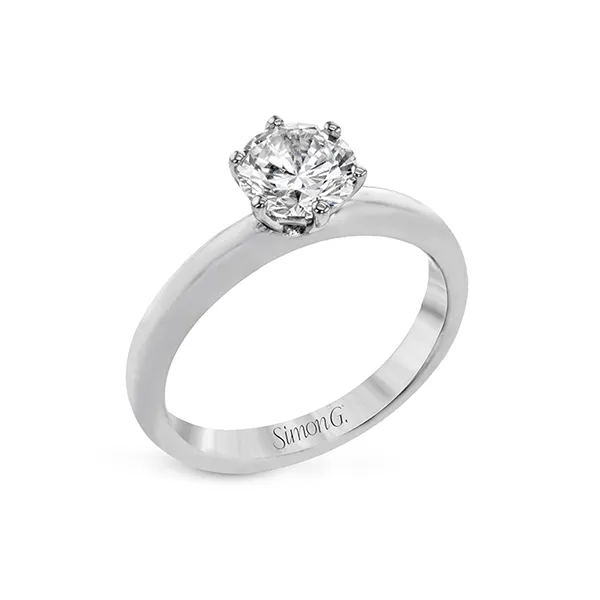 18k White Gold Semi-mount Engagement Ring Diamond Showcase Longview, WA