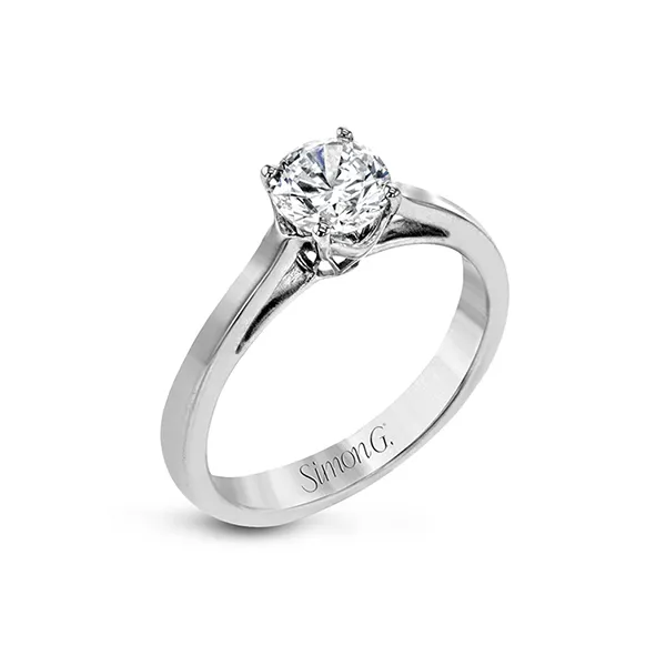 18k White Gold Semi-mount Engagement Ring Diamond Showcase Longview, WA