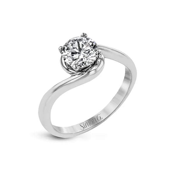 18k White Gold Semi-mount Engagement Ring Diamond Showcase Longview, WA