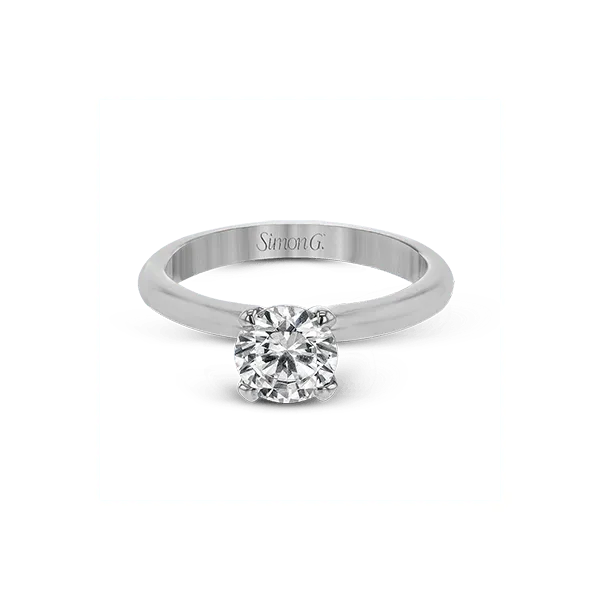 Platinum Semi-mount Engagement Ring Image 2 Diamond Showcase Longview, WA