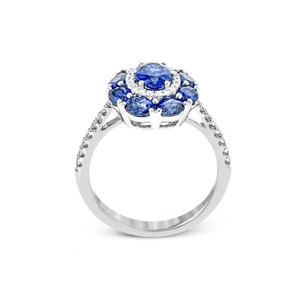 18k White Gold Gemstone Fashion Ring Image 3 Diamond Showcase Longview, WA