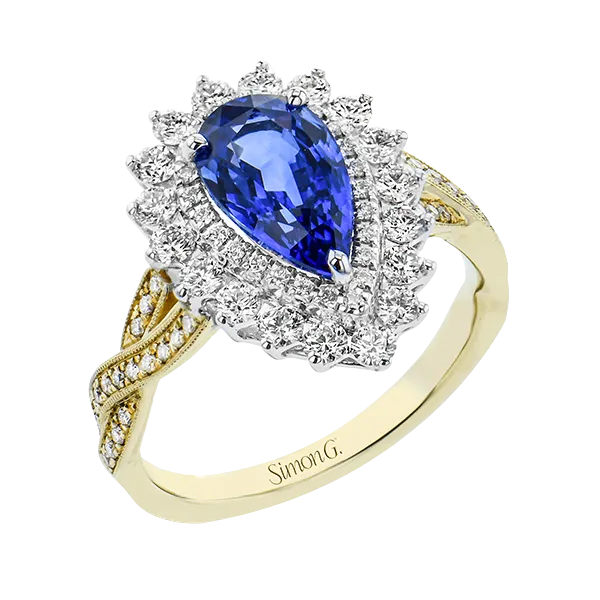 18k Two-tone Gold Gemstone Fashion Ring Diamond Showcase Longview, WA