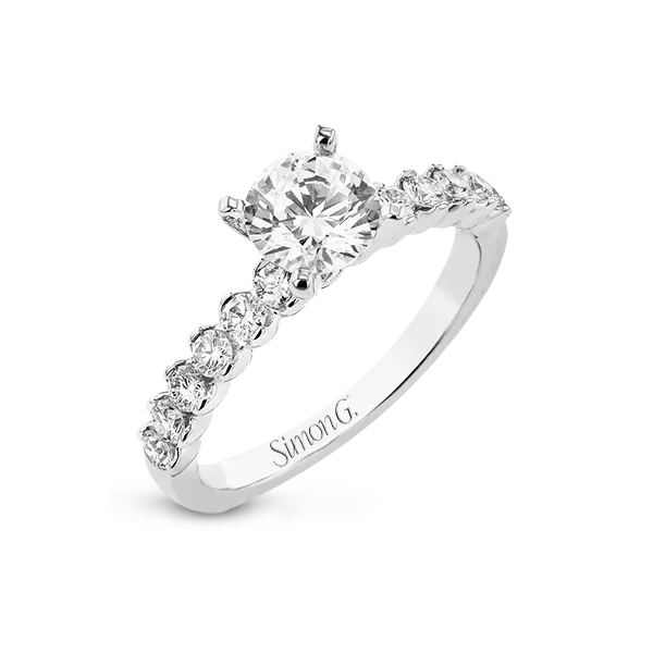 18k White Gold Engagement Ring Diamond Showcase Longview, WA
