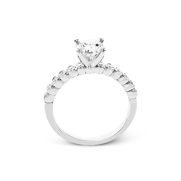 18k White Gold Engagement Ring Image 2 Diamond Showcase Longview, WA