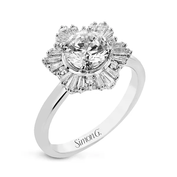 18k White Gold Engagement Ring Diamond Showcase Longview, WA