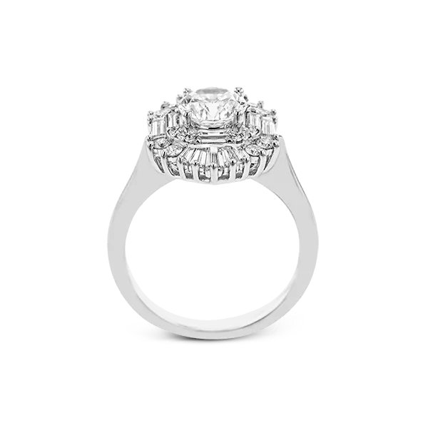 18k White Gold Engagement Ring Image 2 James & Williams Jewelers Berwyn, IL