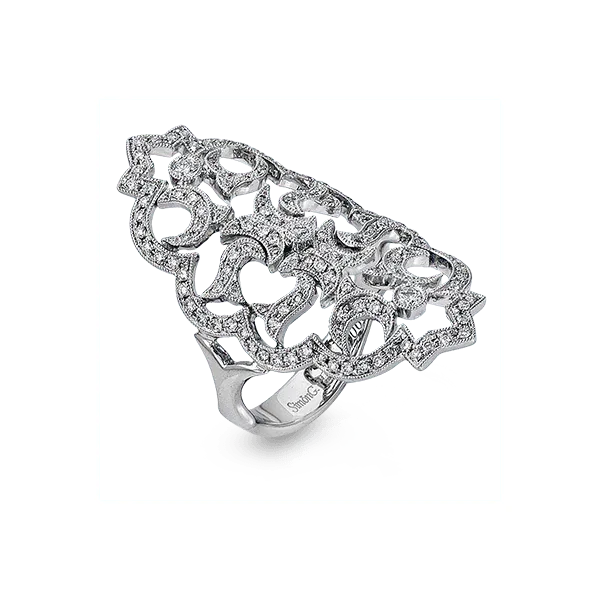 18k White Gold Diamond Fashion Ring James & Williams Jewelers Berwyn, IL