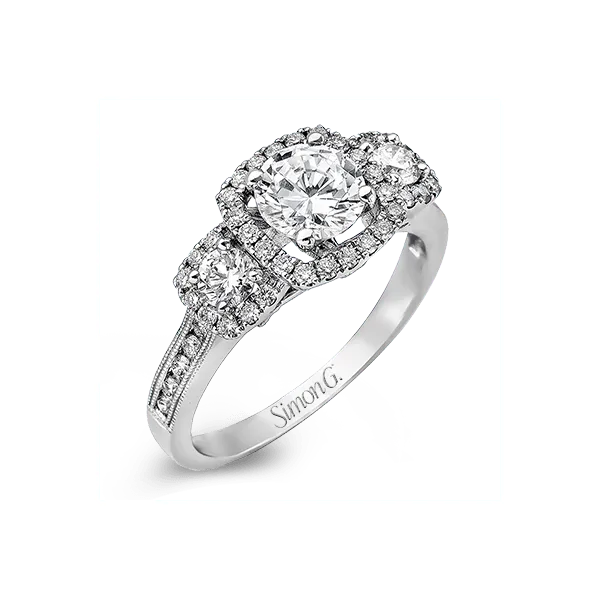 Platinum Semi-mount Engagement Ring Diamond Showcase Longview, WA