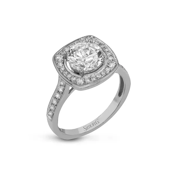 Platinum Semi-mount Engagement Ring Diamond Showcase Longview, WA