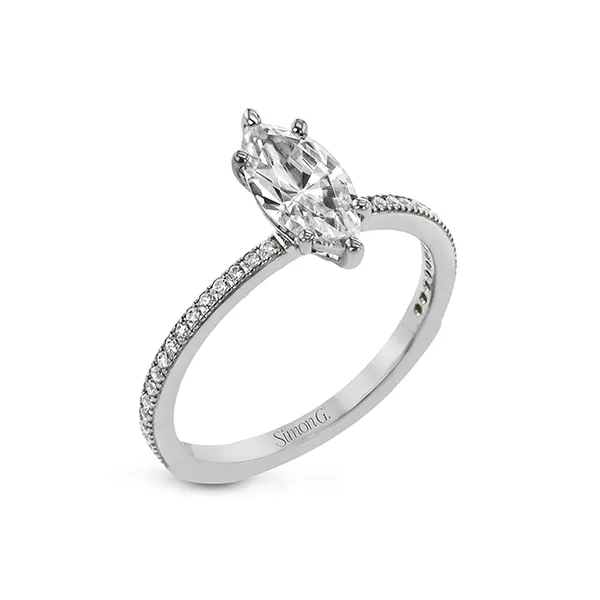 18k White Gold Semi-mount Engagement Ring Diamond Showcase Longview, WA